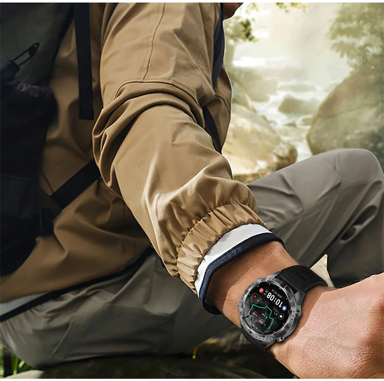 Smart Watch Men GPS Track High End watch Swim Waterproof Watches six axis sensor Sports 2GB Memory GPS Map Compass Smartwatch