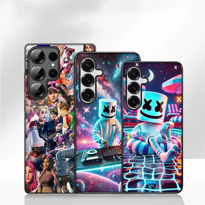 Game F-ForTnites Wallpaper Case for Samsung Galaxy A07 A13 A12 A23 A42 A50 A51 A52 A53 A70 A71 A72 A21S A04 Note 20 9 8 10 Cover