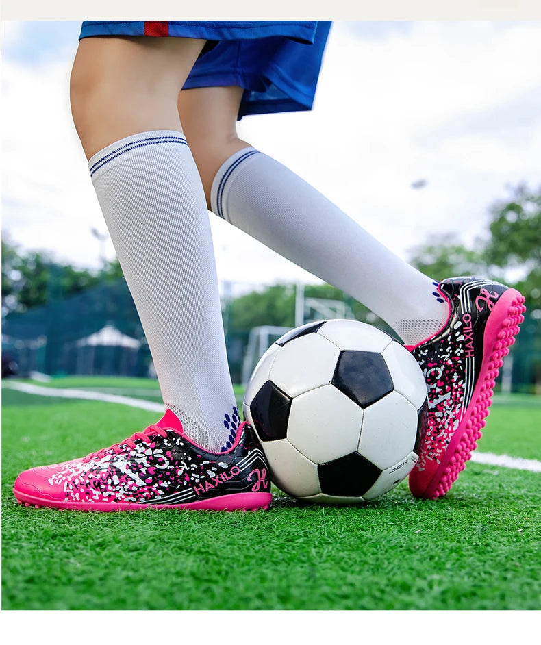 Nouvelles chaussures de football pour hommes, idéales pour les matchs sur gazon, l'entraînement et le soccer, crampons antidérapants, pour intérieur et extérieur, baskets de futsal de haute qualité, meilleures ventes.