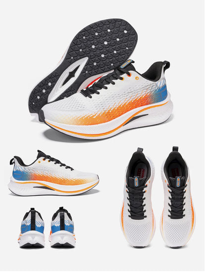 Baasploa løbesko til mænd, professionelle træningssko til kvinder, med kulfiberplade, åndbare sneakers i mesh, lette unisex-sportssko til mænd