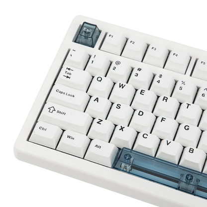 Tastiera meccanica magnetica EPOMAKER HE80 75% layout US QWERTY hot-swap Creamy Gasket cablata con effetto Hall, DKS SOCD per PC/Mac