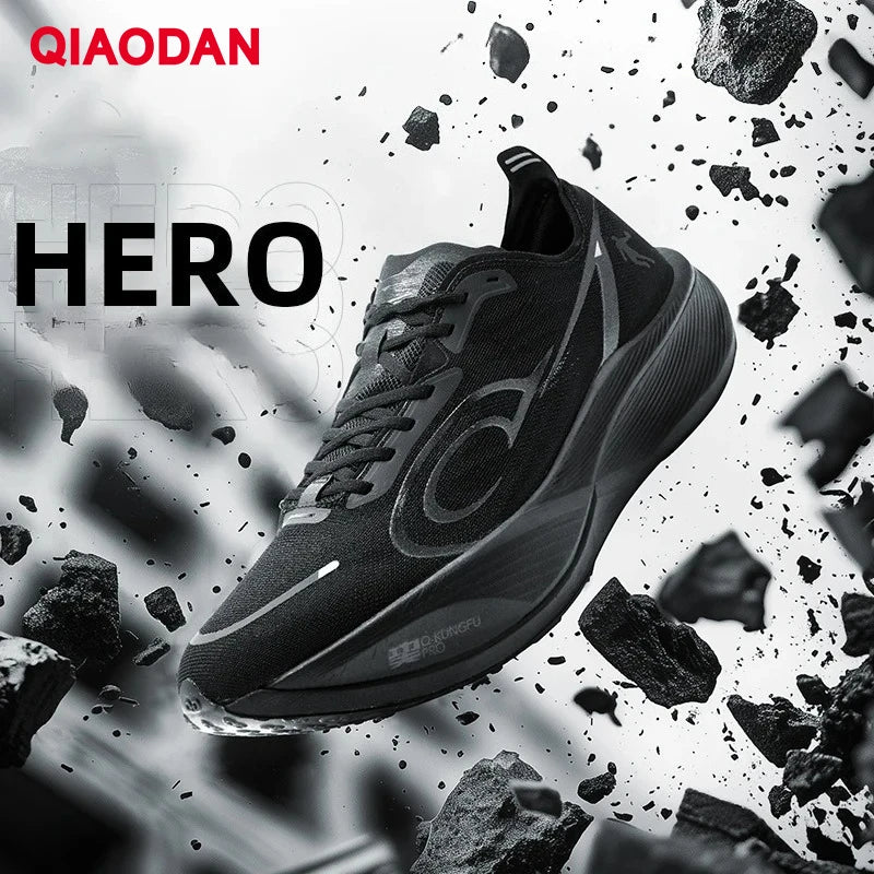 QIAODAN Feiying PB3 Enhanced Edition Professional Marathon Carbon Board futócipő férfi sportcipő QDB023251299T