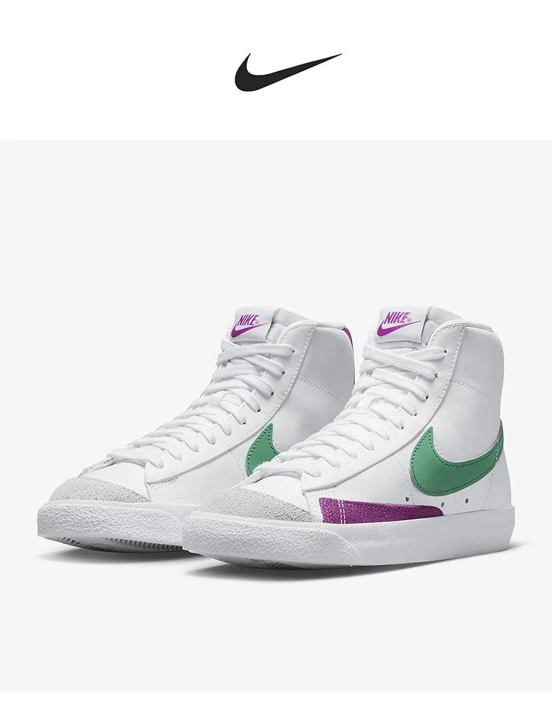 Nike Official Genuine Blazer Mid '77 Women's Lightweight Sneakers CZ1055-123