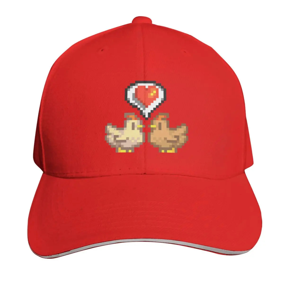 Stardew Valley Chickens Baseball Cap summer hat New In Hat Cosplay cute Women's Hats Men's