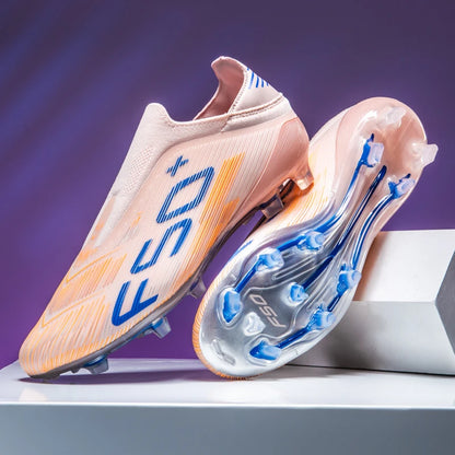 Nouvelles chaussures de football pour hommes, baskets antidérapantes, chaussures d'entraînement, bottes de football très vendues, crampons légers de haute qualité pour matchs sur gazon, mi-hautes pour l'extérieur