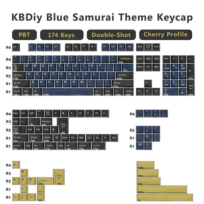 KBDiy GMK BOW Keycaps Cherry Profile Retro White And Black Double Shot PBT Keycap 7u for Mechanical Gaming Keyboard Key Caps Set