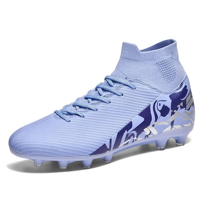 Chaussures de football roses tendance, chaussures de football professionnelles légères pour hommes, chaussures de football antidérapantes, crampons de football originaux, baskets