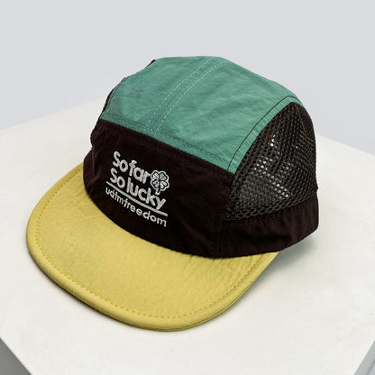 New Unisex Flat Eave Embroidered Letters Baseball Hats Breathable Korean Sunshade Quick Drying Peaked Caps Niche Versatile ins