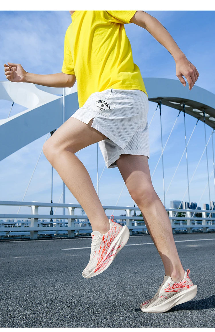 5.0 MIX Carbon Plate Laufschuhe für Damen und Herren – Marathonlauf, stabiler Rückprall, stoßdämpfend, Trainingssneaker