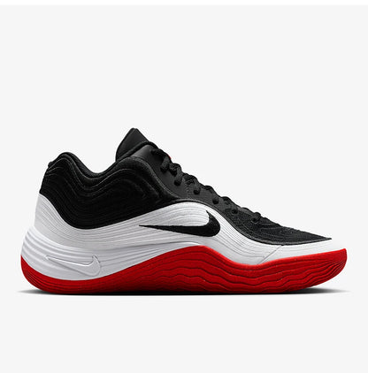 Zapatillas de baloncesto de entrenamiento Nike originales para hombre, de otoño, corte medio y alta durabilidad IH1105-003
