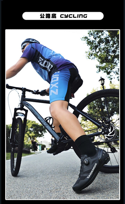 Nouvelles chaussures de cyclisme unisexes, professionnelles, légères, luxueuses, originales, pour route, VTT, course, vélo de mode, vélo de ville, sports de rue