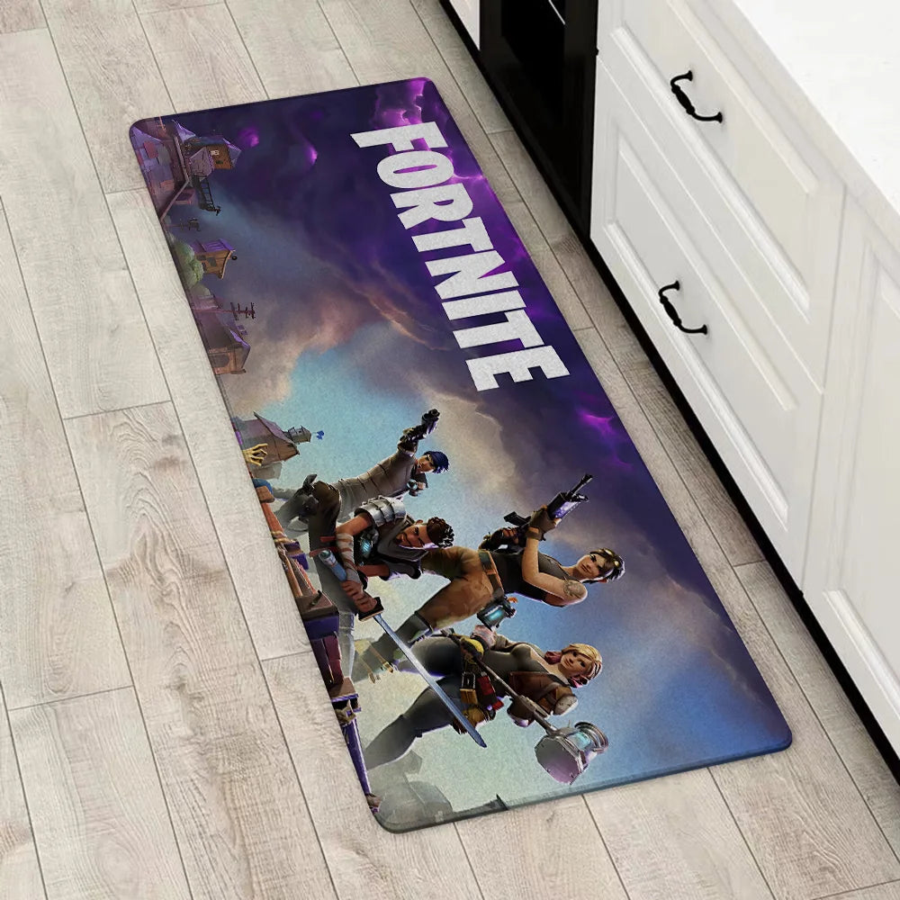 Entrance Hot Game Fortnites Front Door Doormat Non-slip Kitchen Rug Living Room Rugs Balcony Bathroom Foot Mat Floor Mats Carpet