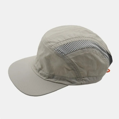 Retro Japanese Style Hip-hop Hats 5 Panel Thin Flat Brimmed Baseball Cap Quick-drying Breathable Sunscreen Hat Unisex