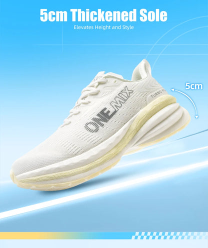 ONEMIX High Rebound Sneakers Comfortable Training Men Breathable Wear-resistant Sports Jogging Protection Running Shoes
