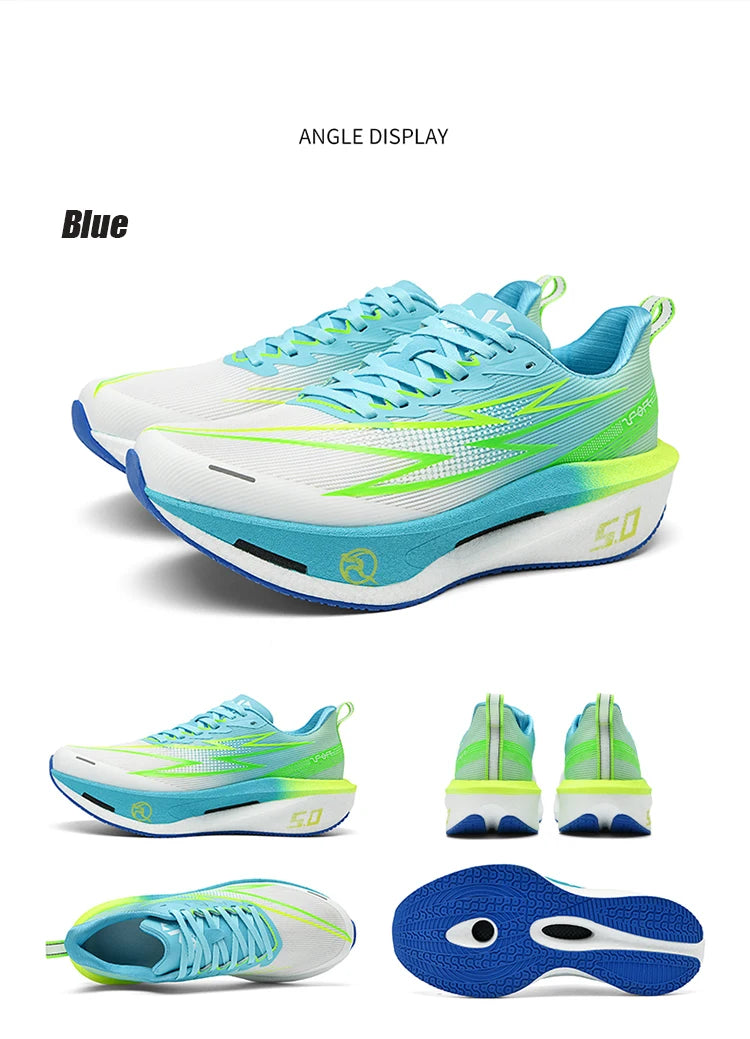 5.0 MIX Carbon Plate Laufschuhe für Damen und Herren – Marathonlauf, stabiler Rückprall, stoßdämpfend, Trainingssneaker