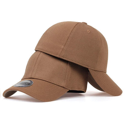 Högkvalitativ basebollkeps för män, åtsittande stängd helkeps, meshkeps för utomhusbruk, ventilerande sportkeps i bomull, solkeps för män, Trucker Hat Gorras Hombre