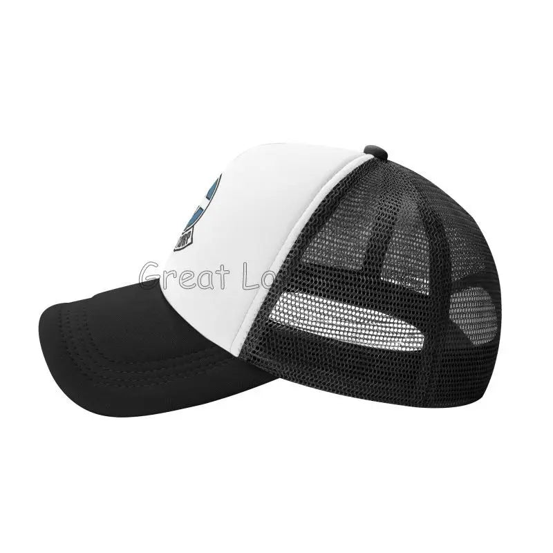 Capsule Corp Mesh Baseball Caps Unisex Hip-Hop Trucker Hat Anime DBZ Dad Hat Adjustable Racing Cap Summer Trucker Snapback Hats