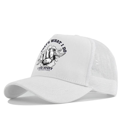 New Fashion Spring Summer Printed Mesh Breathable Baseball Cap Gorras Personality LOGO for Men WomenCouples Visor Hat Casquette