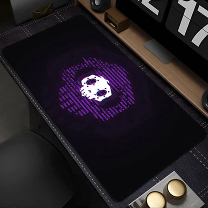 Tappetino mouse PC Overwatch Sombra sexy, tappetino per laptop viola kawaii con ragazza anime, tappetino per tastiera, accessori gaming, tappetino da scrivania per gamer