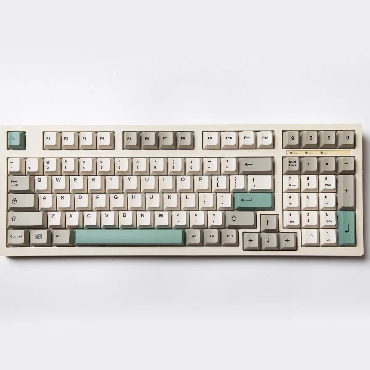 134 teclas 9009 retro para teclado mecánico gaming con interruptores MX, perfil Cherry, keycaps PBT personalizados por sublimación de tinta