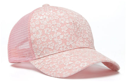 CNTANG 2024 New Print Mesh Caps Fashion Women Baseball Cap Summer Outdoor Casual Sun Hat For Female Hip Hop Girls Snapback