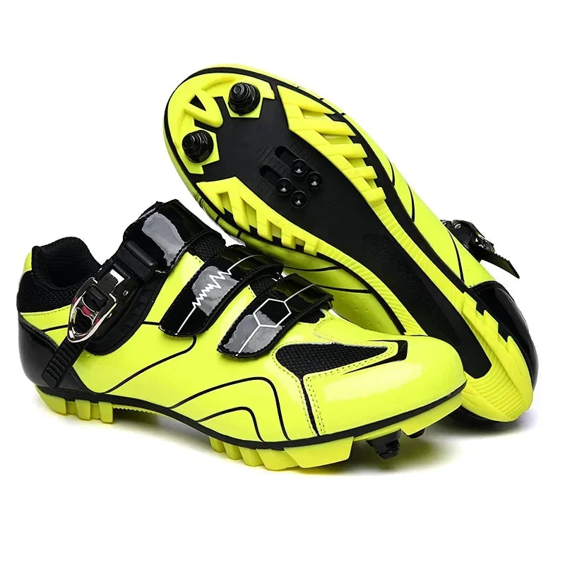 Scarpe da ciclismo unisex con suola rigida – Scarpe da bici da strada 4-Season con pedali a sgancio rapido, ideali per la MTB e gli sport all’aria aperta
