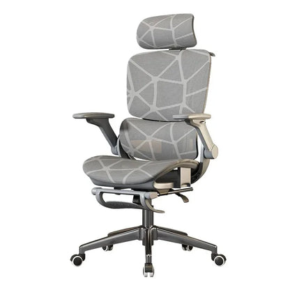 Silla gaming ergonómica de oficina para ordenador Air Titan Full Mesh con soporte lumbar de tres zonas, diseño bien ventilado e ideal para escritorio de estudiante