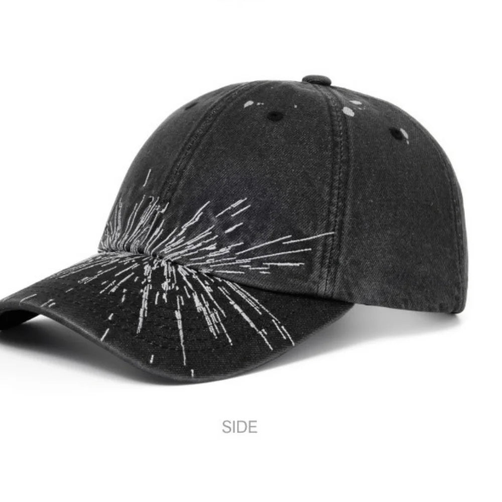 Korean Kpop What Is Your Love Song Same Knitted Embroidery Cap World Tour Concert Cap Fashion Women Men Outdoor Baseball Caps
