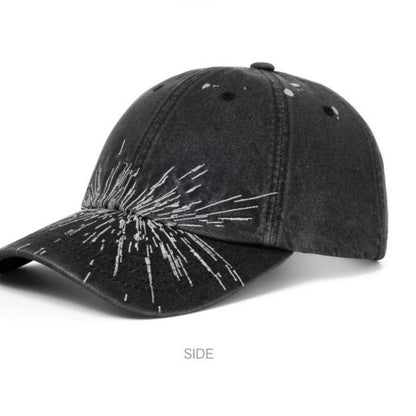 Korean Kpop What Is Your Love Song Same Knitted Embroidery Cap World Tour Concert Cap Fashion Women Men Outdoor Baseball Caps