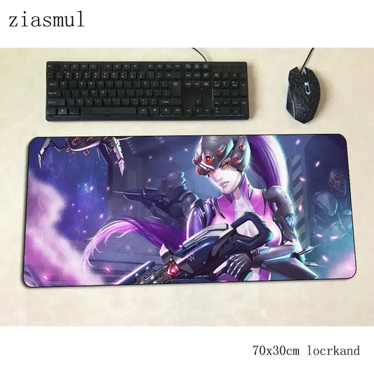 Overwatch mouse pad Cartoon Computer Mat 700x300x3mm gaming mousepad large Indie Pop mouse pad keyboard games PC gamer desk