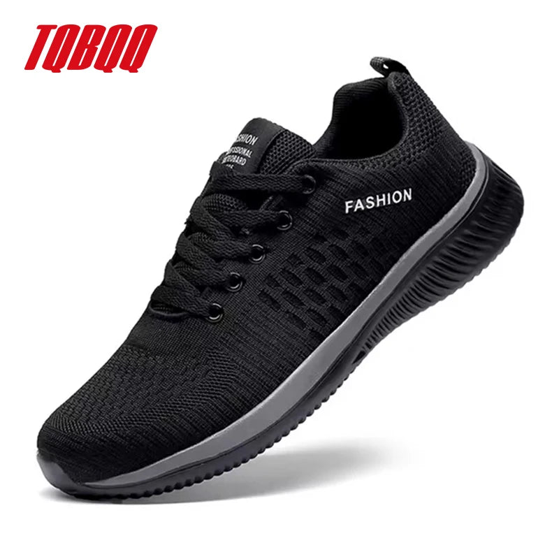 Zapatillas de running para hombre, transpirables, ligeras y cómodas, calzado casual masculino, tenis outdoor slip-on para caminar