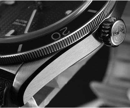 San Martin Official 39mm Guilloche MOP Dial Miyota 90S5 Sport Watch Automatic Mechanical Sapphire Bezel 20 ATM Luminous SN0151