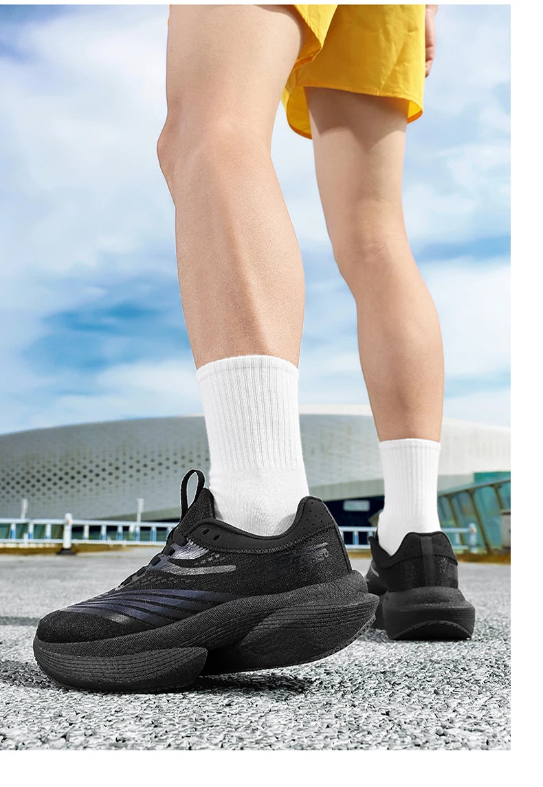 Zapatillas de running nuevas con placa de carbono para maratón, deportivas para hombre, transpirables, ligeras, cómodas para mujer, antideslizantes, casuales y atléticas