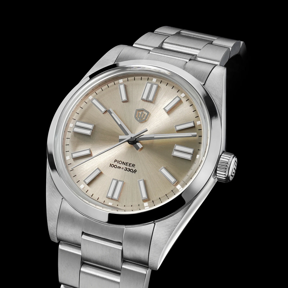 Watchdives WD1016 V3 Watch 37mm VH31 Sweep Quartz Movemet Stainless Steel Watch Waterproof Luminous Sapphire Men Wristwatch