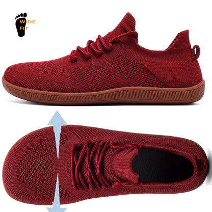 Scarpe minimaliste unisex "a piedi nudi": sneakers leggere, traspiranti e con punta larga, ideali per passeggiate casual all’aperto