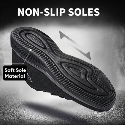 Zapatillas de running para hombre, transpirables, ligeras y cómodas, calzado casual masculino, tenis outdoor slip-on para caminar