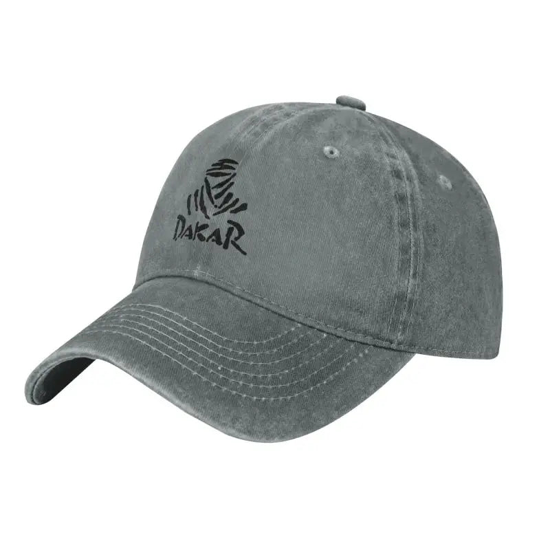 Vintage Racing Off Road D-Dakares Rally Baseball Caps Unisex Style Distressed Washed Sun Cap Travel Unstructured Soft Caps Hat