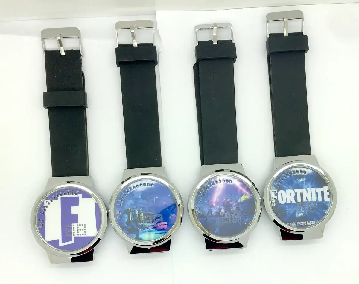 Fortnite Watch Cute Fashion  Cartoon Personalized Kawaii Touch Night Light LED Student Electronic Watch Gift for Friends