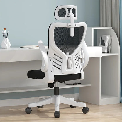 Cadeira de escritório para computador ergonómica, estudo sedentário, mahjong, conferência e dormitório