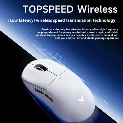 MCHOSE M7 Ultra ergonomická herná myš PAW3950 Super Sensor TOPSPEED s frekvenciou snímania 8000Hz, ľahký dizajn, Realtek Master Mice