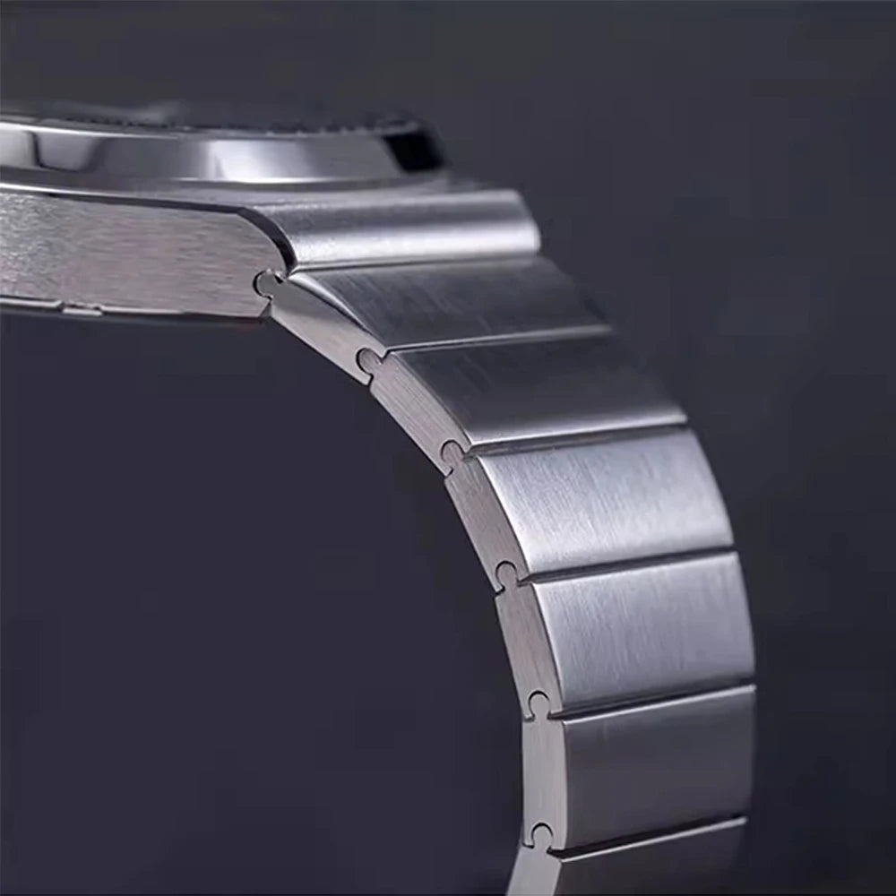 Hruodland new 2025 new 0S00 retro men's quartz chronograph sapphire stainless steel waterproof 5Bar luminous C3 reloj hombre