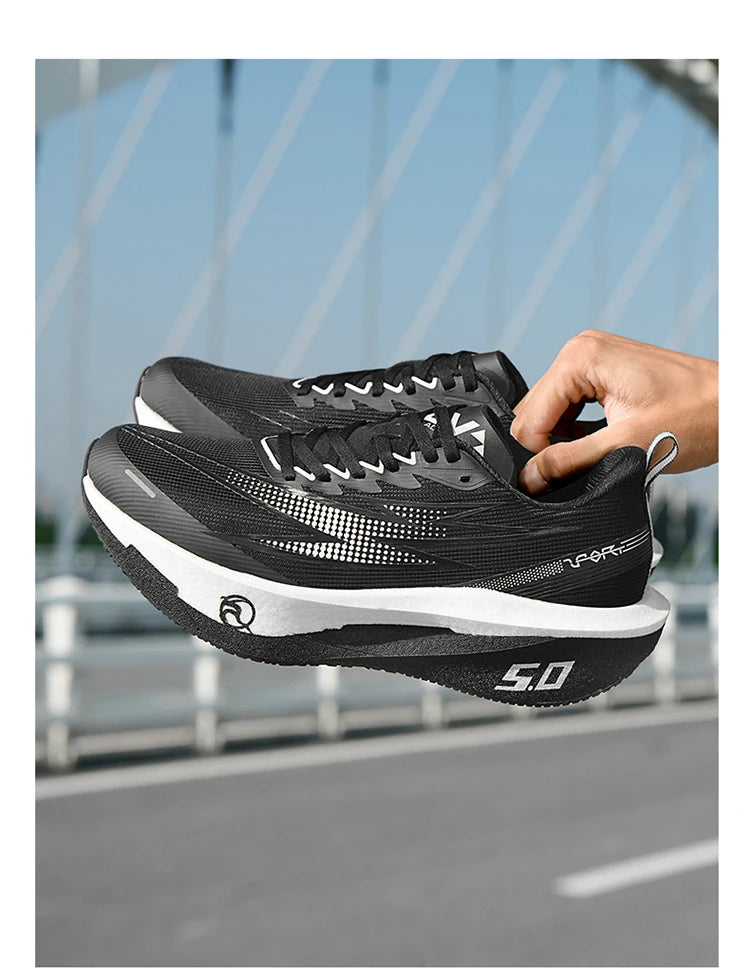 5.0 MIX Carbon Plate Laufschuhe für Damen und Herren – Marathonlauf, stabiler Rückprall, stoßdämpfend, Trainingssneaker