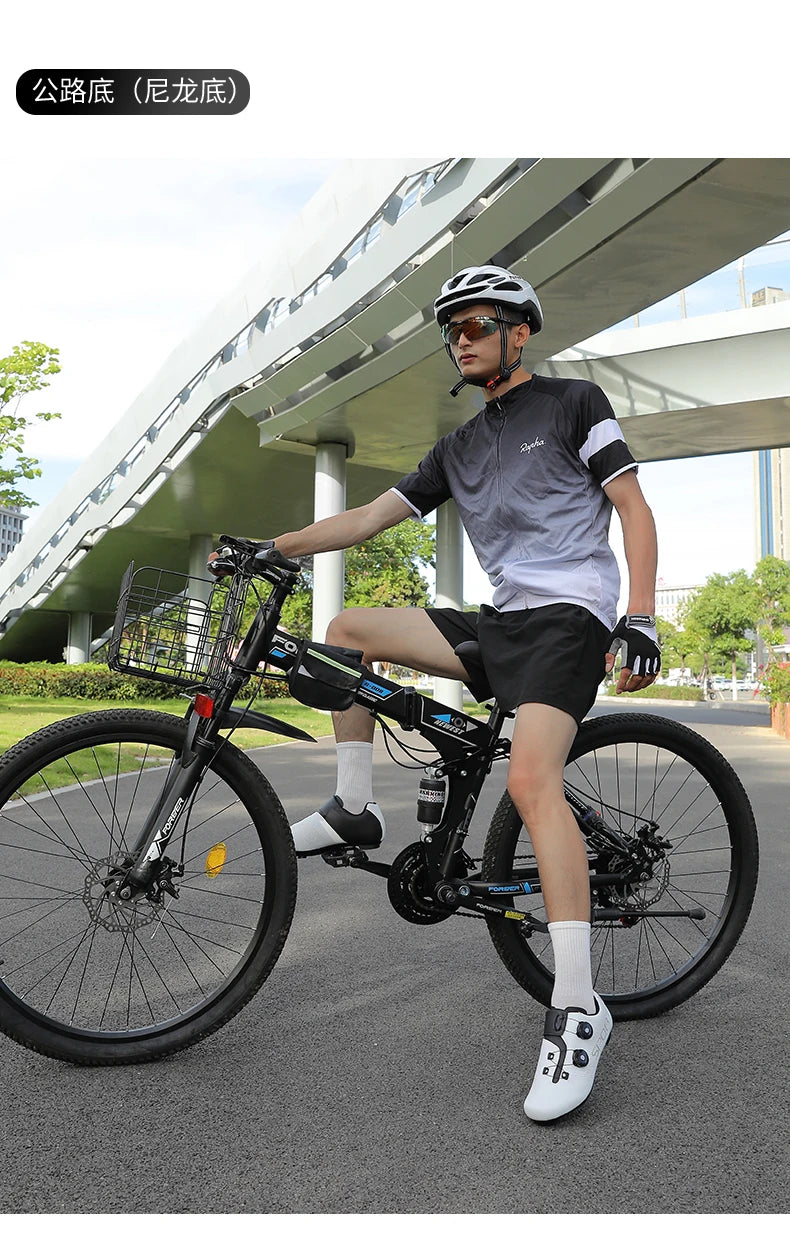 Cykelskor, andningsbara MTB-skor för män och kvinnor, trail- och mountainbike-skor, sportskor för landsvägscykling, SPD-pedalskor