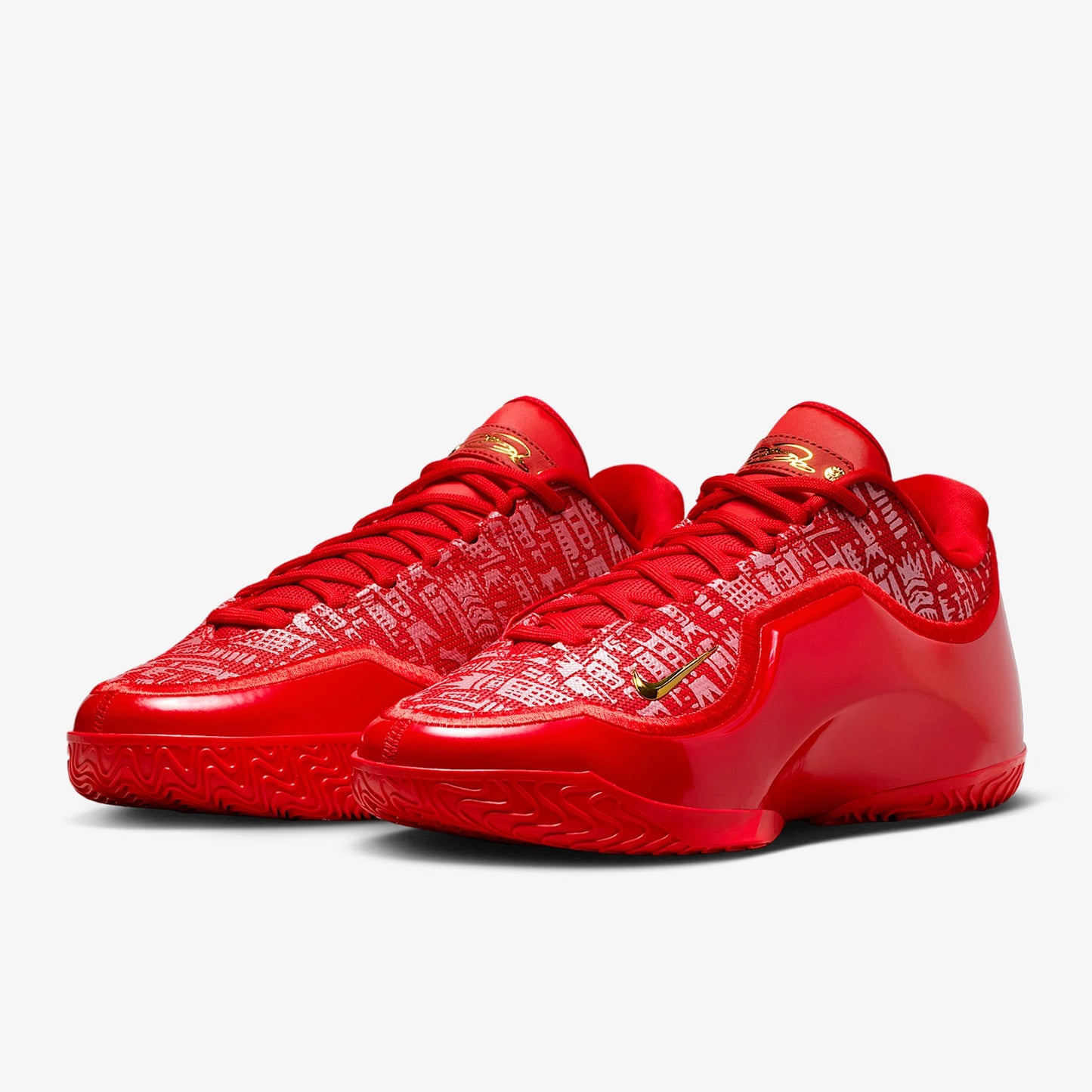 Nike genuínos — Ténis de Basquetebol de Inverno para Homem, Fashion, com Amortecimento e Resistentes ao Desgaste IH1514-601