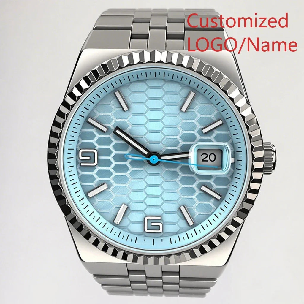 A989 Store Customized Watch Men's WomenAutomatic Mechanical Watch 36mm 40mm 904L Stainless Steel Black Blue