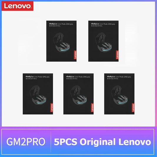 Lenovo GM2 Pro TWS Wireless Gaming Earbuds Bluetooth 5.3 – ENC Noise Cancelling Sport Earphones with Mic, Dual Mode Music & Gaming Headset