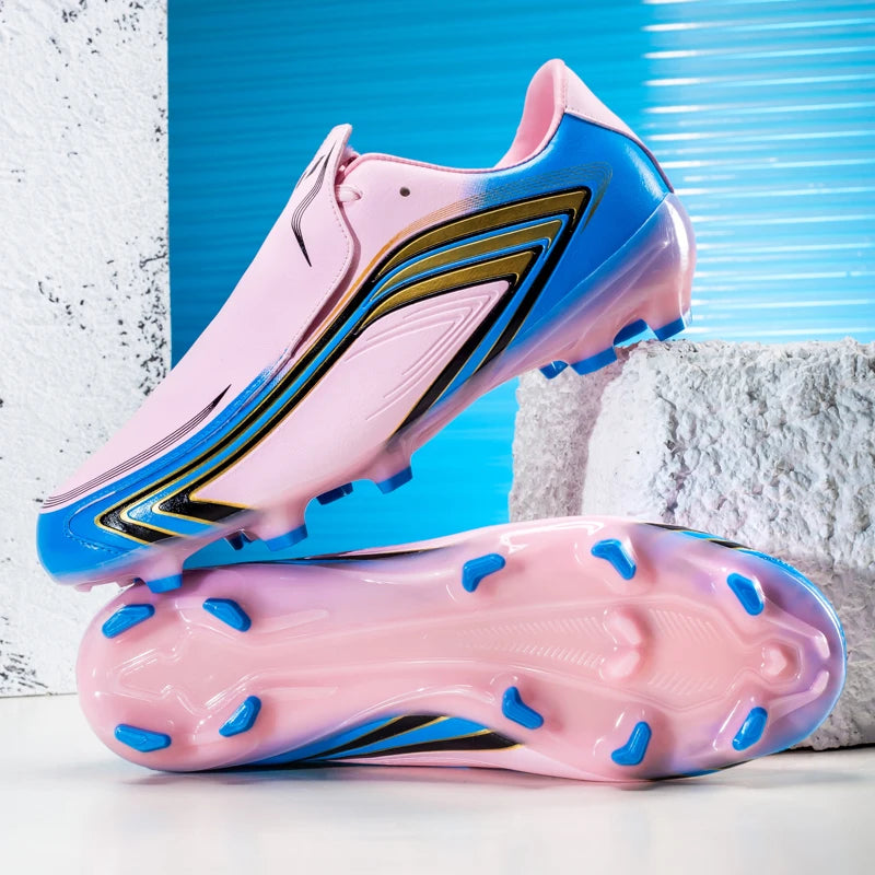 Chaussures de football pour hommes, crampons antidérapants, idéales pour l'entraînement sur gazon et les matchs quotidiens, parfaites pour l'exercice et le football, Chuteira Campo