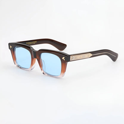 Top Quality Luxury Square Acetate Sunglasses For Men Women Classic Sunglasses outdoor UV400 Protection Logo Customization