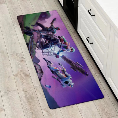Game Fortnites Entrance Front Door Doormat Non-slip Kitchen Rug Living Room Rugs Balcony Bathroom Foot Mat Floor Mats Carpet