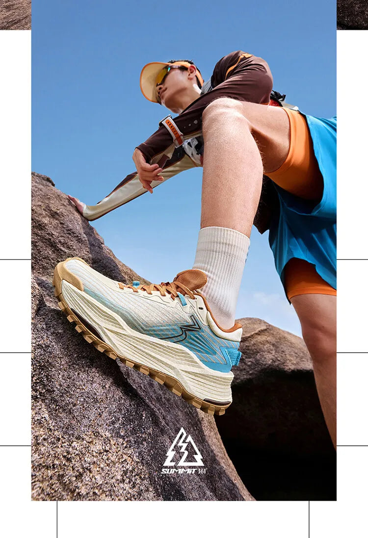 361 Degrees WUXIA 2 löparskor lätta ventilerande dämpande halkfria mjuka mångsidiga sneakers för utomhusvandring herr 672542201